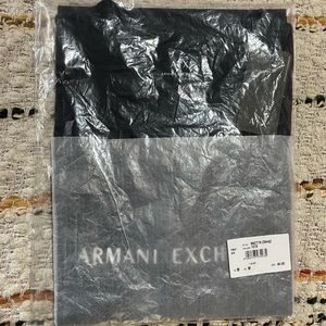 Men’s Black Armani Exchange Tee.  Size Mes